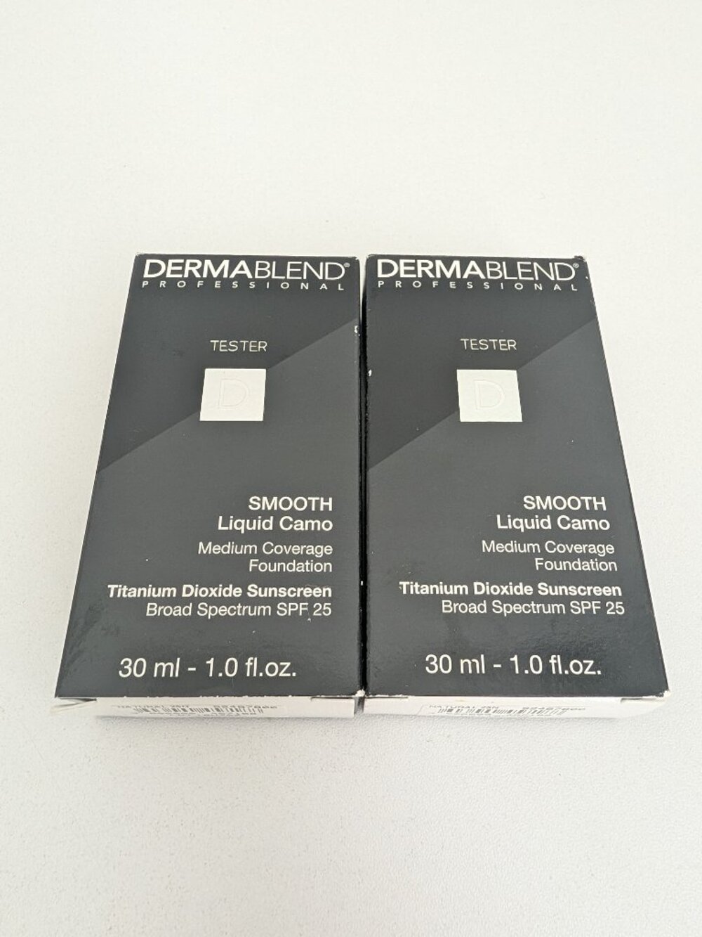 Dermablend Professional Smooth Liquid Camo Foundation Cream Natural 25N Lot